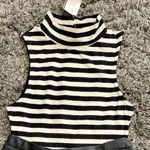 Striped Crop Top